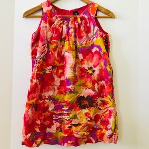Gap kids floral shift dress